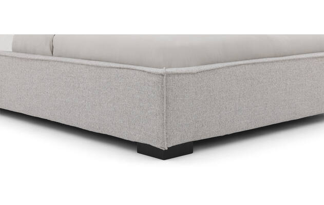 Goossens bedframe bolzano grijs stof - 8229491-05