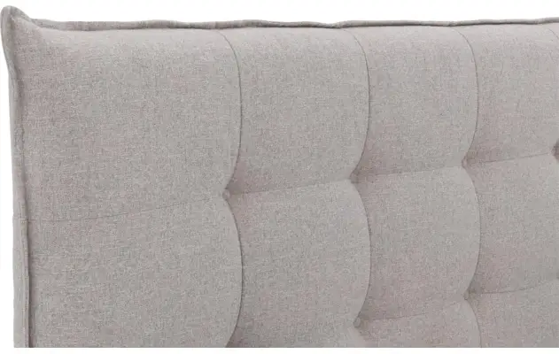 Goossens bedframe bolzano grijs stof - 8229491-07