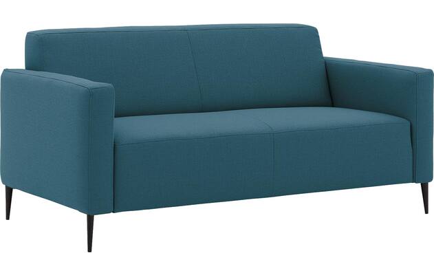 Goossens zitbank key west blauw stof - 8229513-02