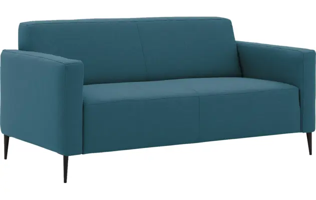 Goossens zitbank key west blauw stof - 8229513-02