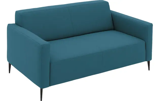 Goossens zitbank key west blauw stof - 8229513-03