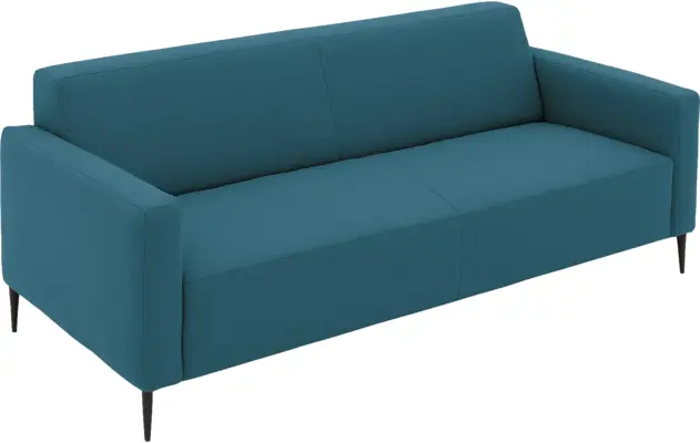 Goossens zitbank key west blauw stof - 8229520-03