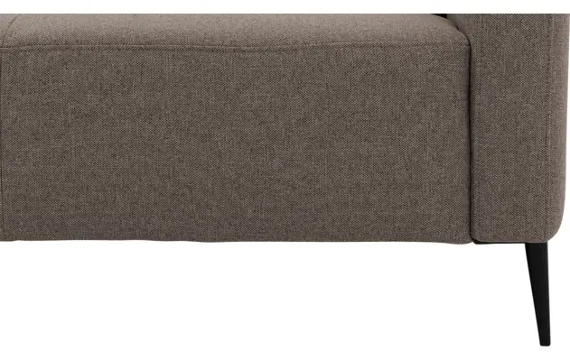 Goossens zitbank key west bruin stof - 8229524-05
