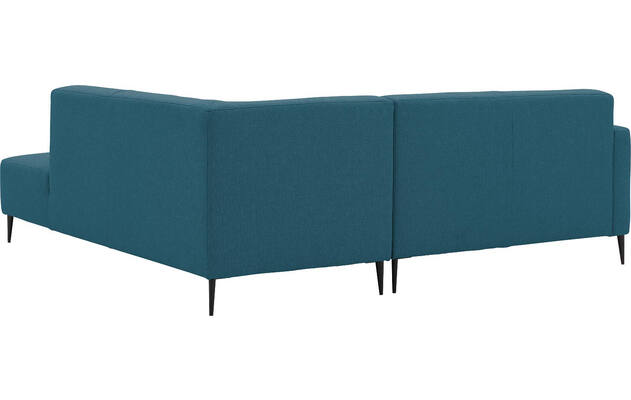 Goossens hoekbank key west blauw stof - 8229527-05-gespiegeld
