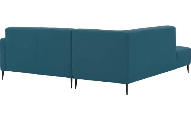 Goossens hoekbank key west blauw stof - 8229527-05