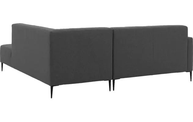Goossens hoekbank key west grijs stof - 8229528-04-gespiegeld