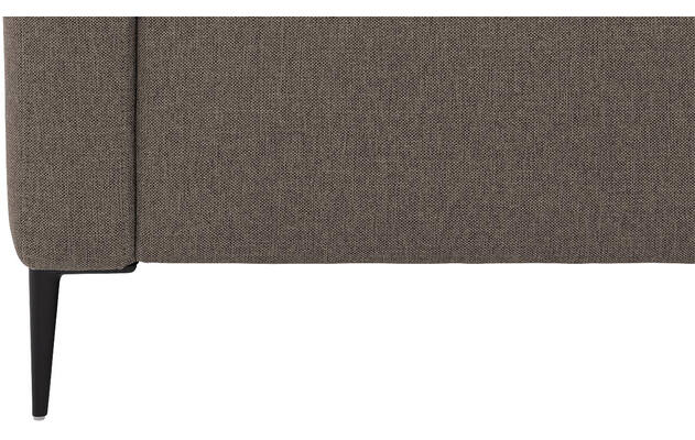 Goossens hoekbank key west bruin stof - 8229530-06-gespiegeld