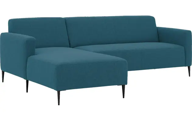 Goossens loungebank key west blauw stof - 8229533-02