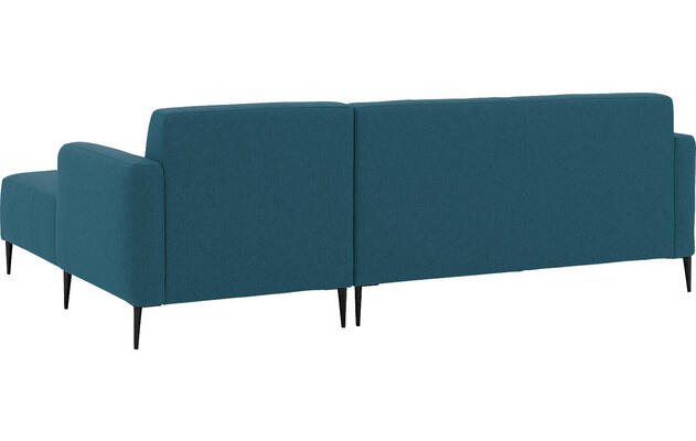 Goossens loungebank key west blauw stof - 8229533-05-gespiegeld
