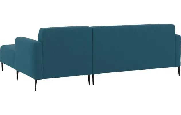 Goossens loungebank key west blauw stof - 8229533-05-gespiegeld