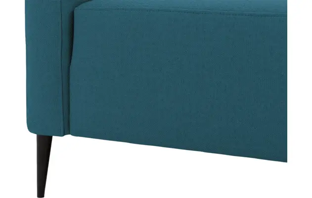 Goossens loungebank key west blauw stof - 8229533-07-gespiegeld