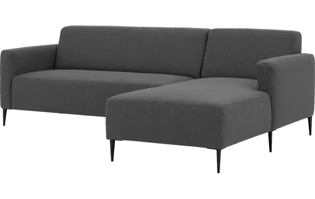 Goossens loungebank key west grijs stof - 8229534-02-gespiegeld