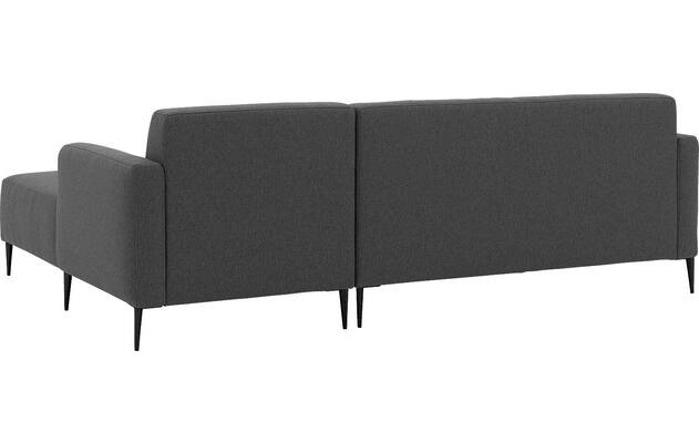 Goossens loungebank key west grijs stof - 8229534-05-gespiegeld