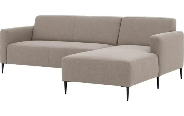 Goossens loungebank key west grijs stof - 8229535-02-gespiegeld