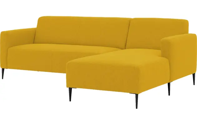 Goossens loungebank key west geel stof - 8229536-02-gespiegeld