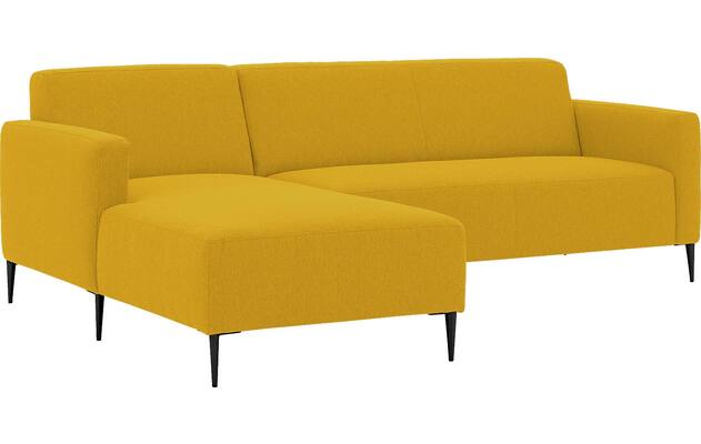 Goossens loungebank key west geel stof - 8229536-02