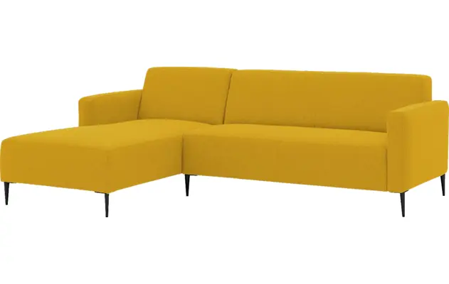 Goossens loungebank key west geel stof - 8229536-03