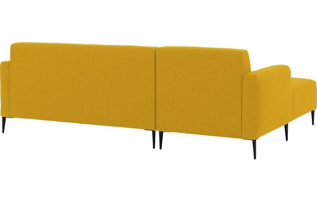 Goossens loungebank key west geel stof - 8229536-05