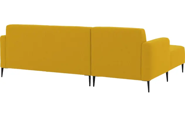 Goossens loungebank key west geel stof - 8229536-05