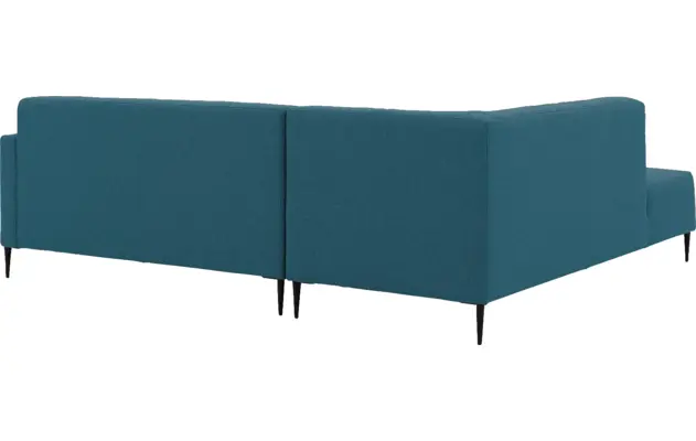 Goossens hoekbank key west blauw stof - 8229538-05-gespiegeld