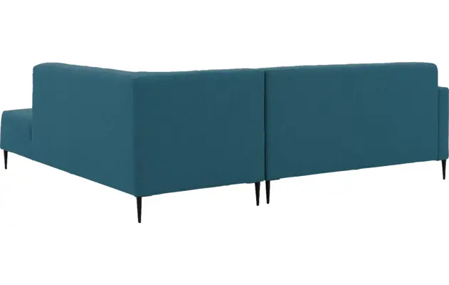 Goossens hoekbank key west blauw stof - 8229538-05