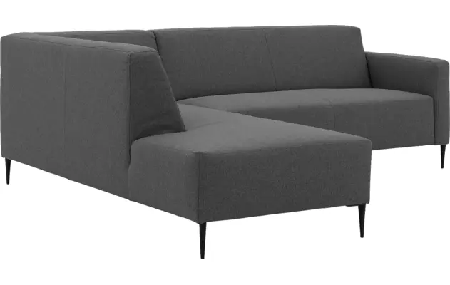 Goossens hoekbank key west grijs stof - 8229539-04-gespiegeld