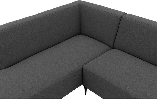 Goossens hoekbank key west grijs stof - 8229539-06-gespiegeld