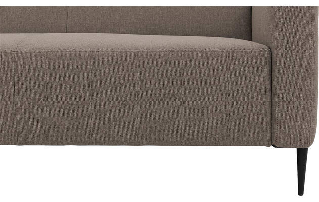 Goossens hoekbank key west bruin stof - 8229541-07-gespiegeld