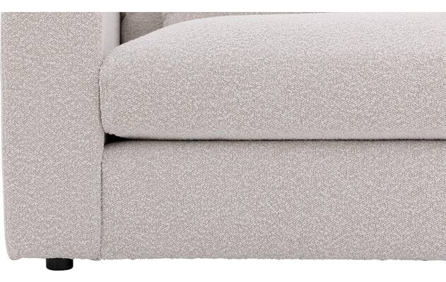 Goossens hoekbank odette wit stof - 8229553-08