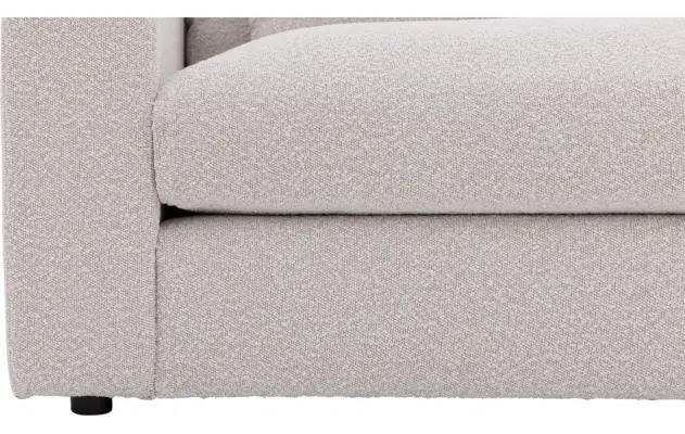 Goossens hoekbank odette wit stof - 8229553-08