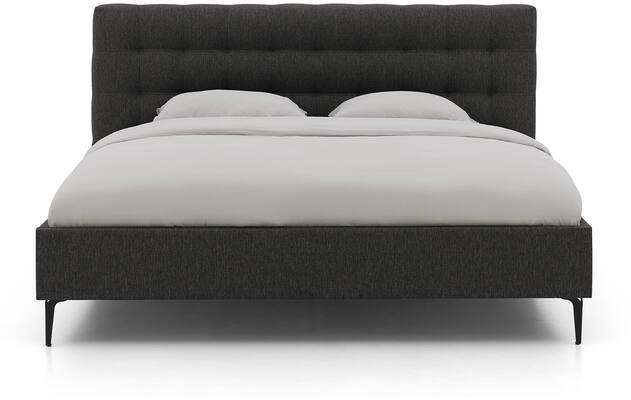 Goossens bedframe royal grijs stof - 8229608-02