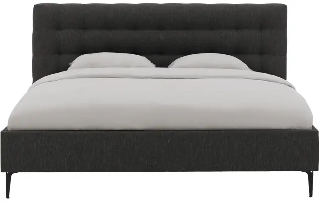 Goossens bedframe royal grijs stof - 8229608-02