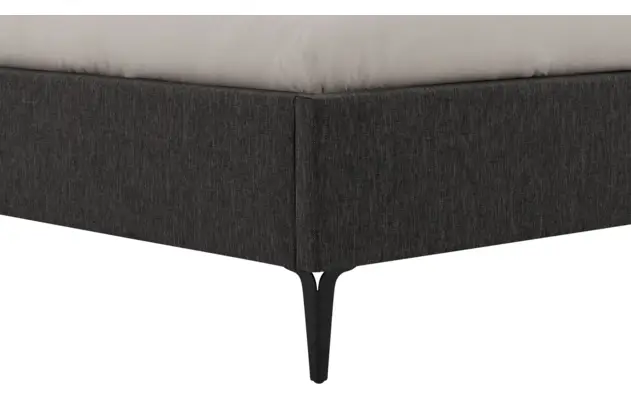 Goossens bedframe royal grijs stof - 8229608-05