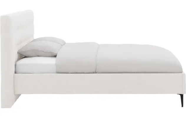 Goossens bedframe royal wit stof - 8229609-03