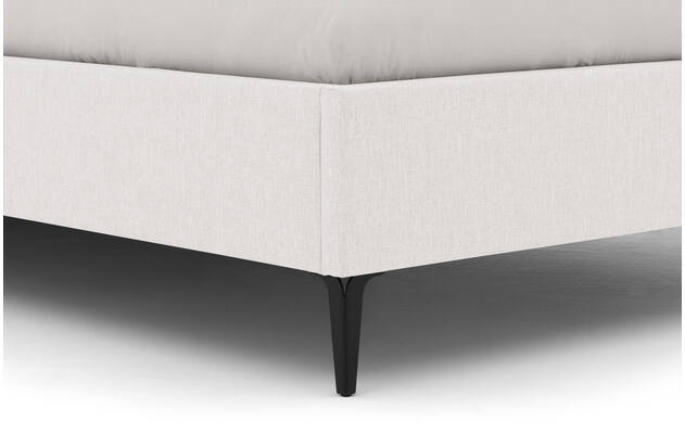 Goossens bedframe royal wit stof - 8229609-05