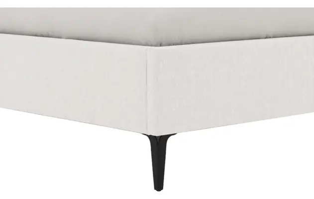 Goossens bedframe royal wit stof - 8229609-05
