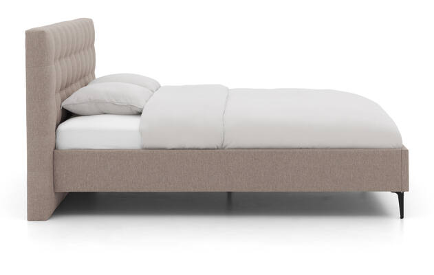 Goossens bedframe royal bruin stof - 8229610-03