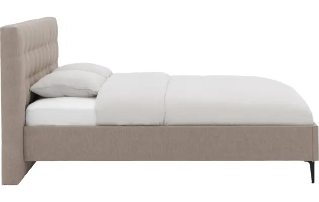 Goossens bedframe royal bruin stof - 8229610-03