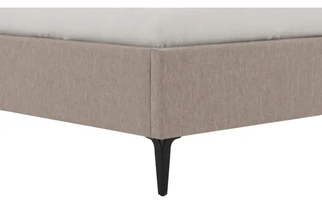 Goossens bedframe royal bruin stof - 8229610-05