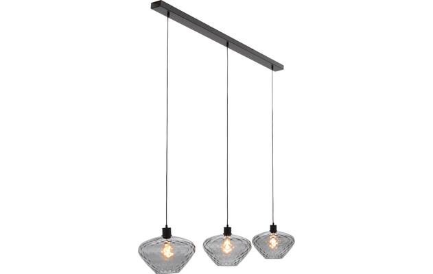 Goossens hanglamp dijon zwart metaal - 8229620-02