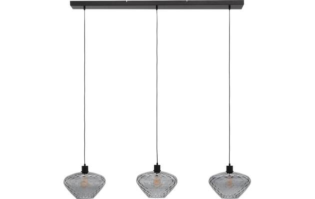 Goossens hanglamp dijon zwart metaal - 8229620-03