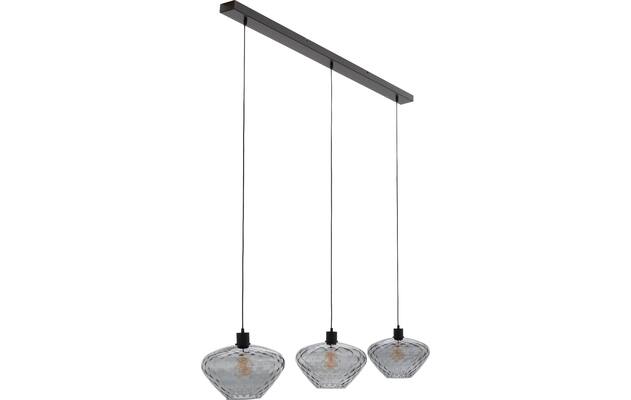 Goossens hanglamp dijon zwart metaal - 8229620-04