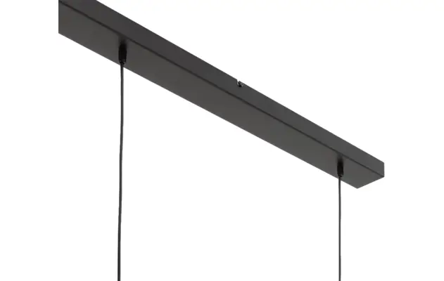 Goossens hanglamp dijon zwart metaal - 8229620-05