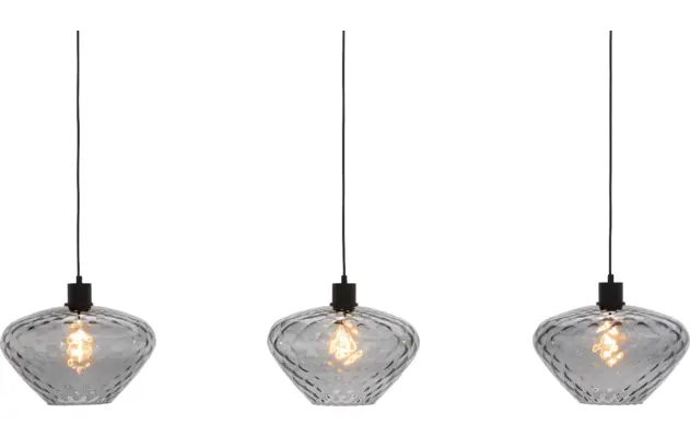 Goossens hanglamp dijon zwart metaal - 8229620-06
