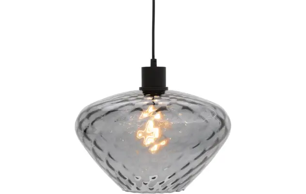 Goossens hanglamp dijon zwart metaal - 8229620-07