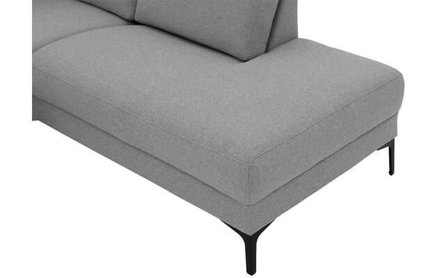 Goossens hoekbank dallas grijs stof - 8229628-07