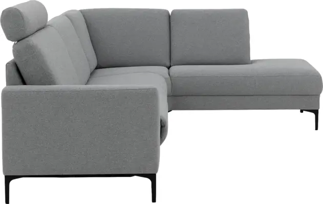 Goossens hoekbank dallas grijs stof - 8229628-15