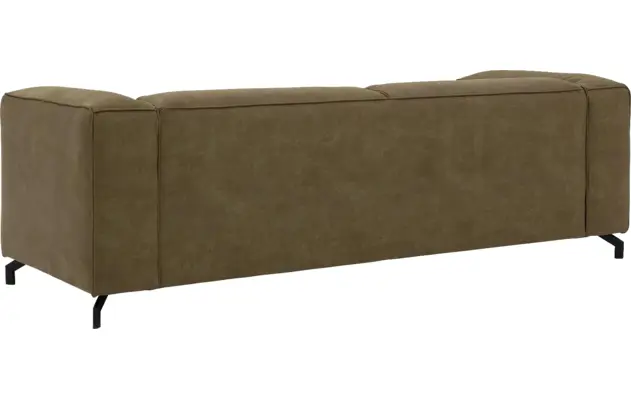 Goossens zitbank calvin groen micro leer - 8229629-03