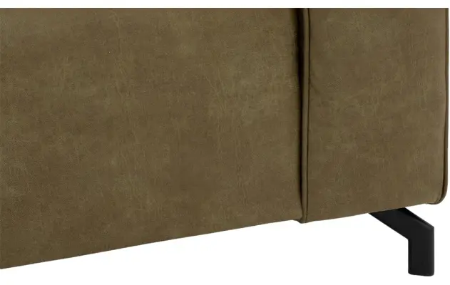 Goossens zitbank calvin groen micro leer - 8229629-07
