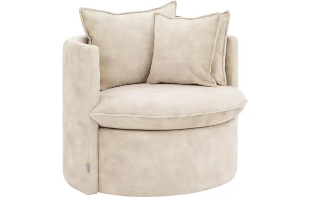 Goossens fauteuil bonne beige stof - 8229733-03